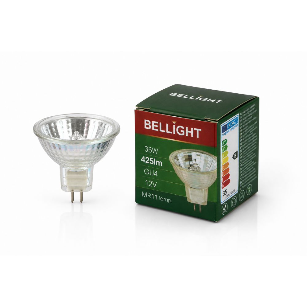 Лампа галогенная MR11 12V 35W G4 clear