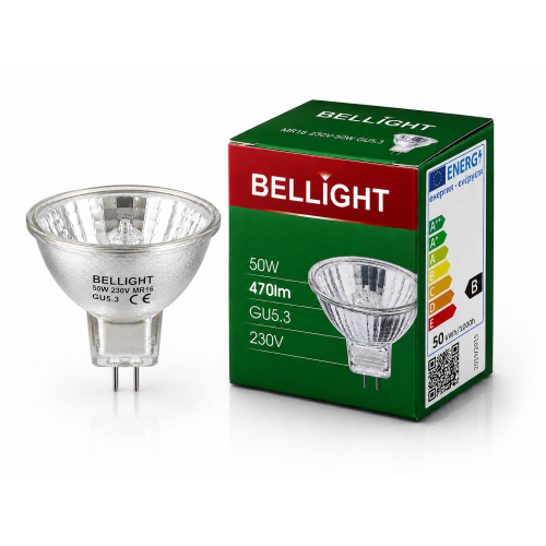 Лампа галогенна MR16 230V 50W GU5.3