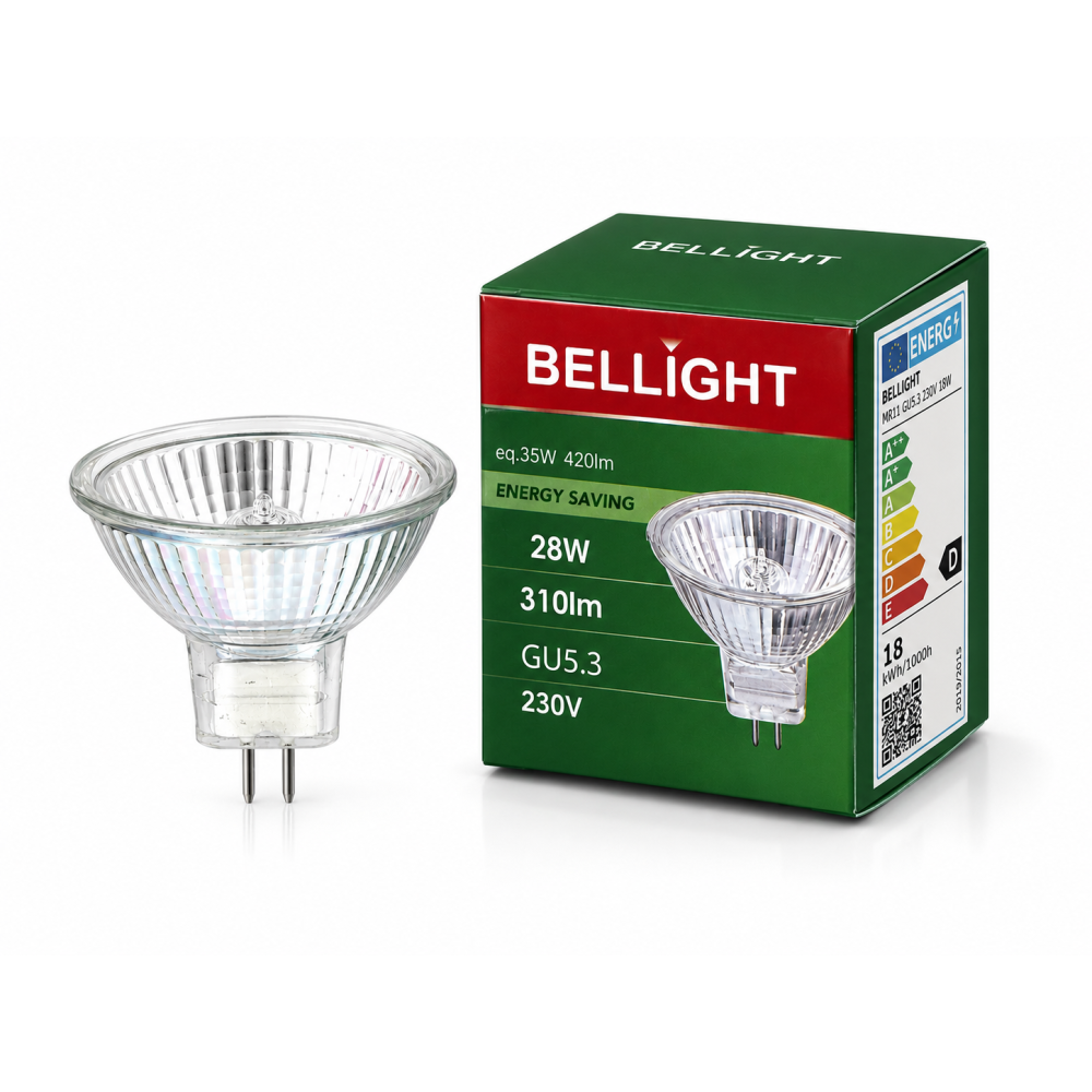 Лампа галогенная MR16 eco 230V 28W GU5.3
