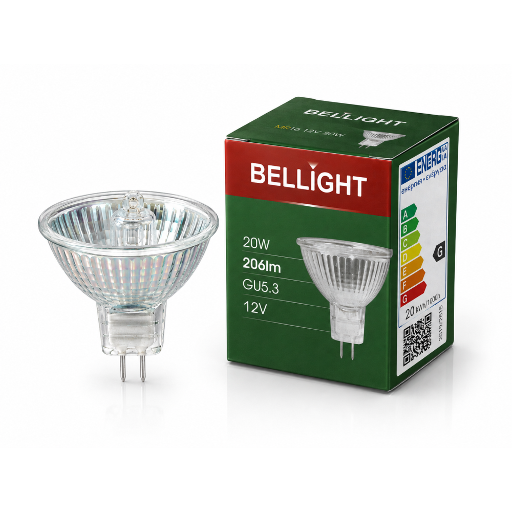 Лампа галогенная MR16 12V 20W GU5.3