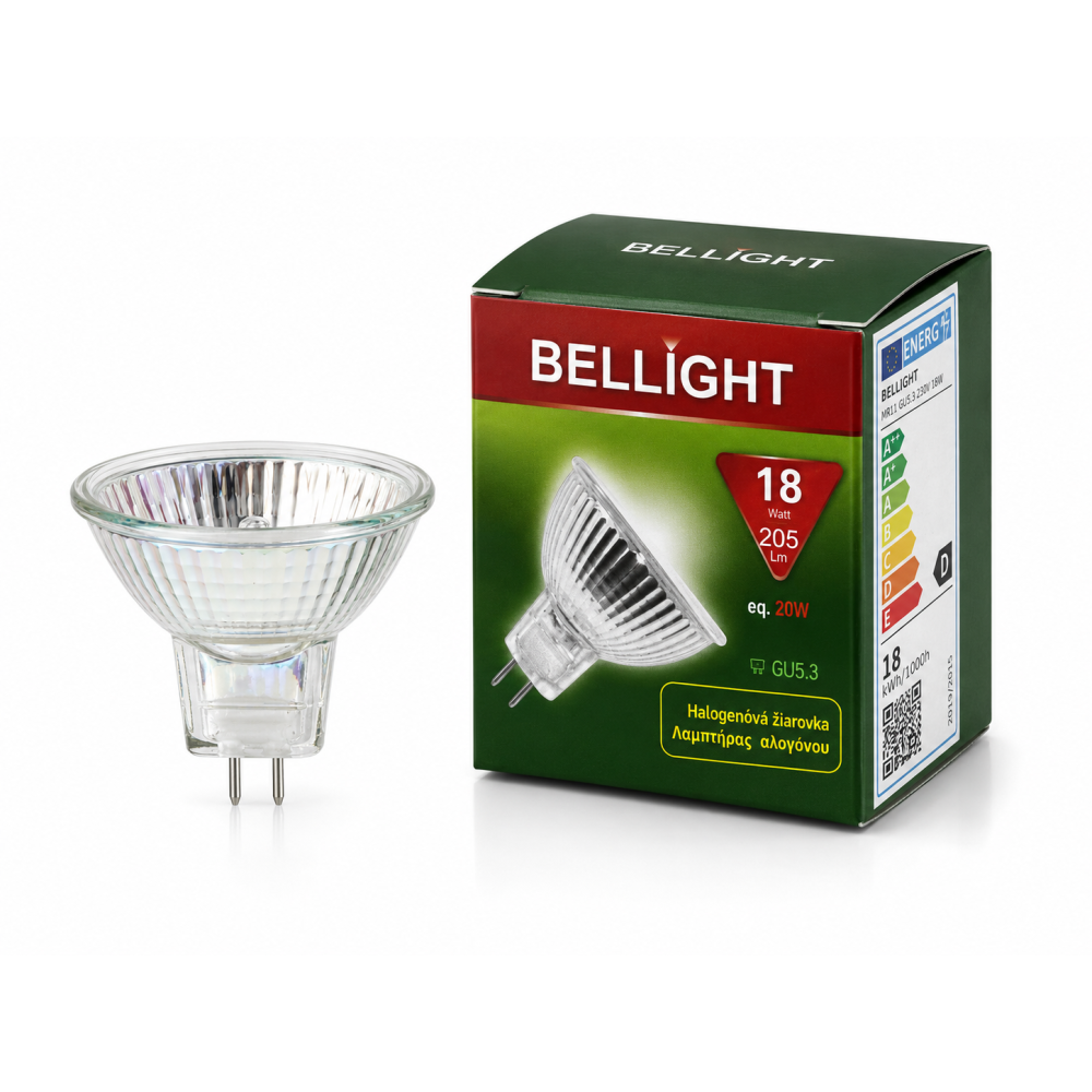 Лампа галогенная MR16 eco 230V 18W GU5.3