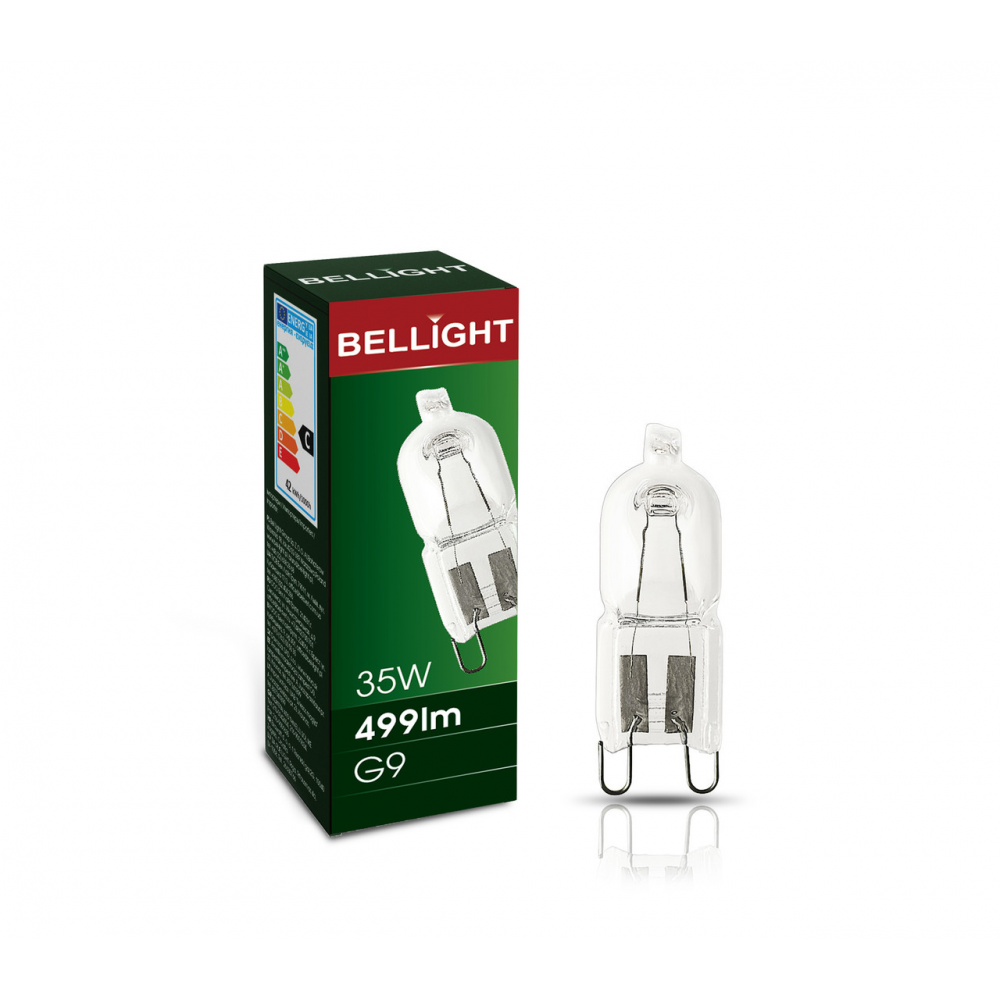 Лампа галогенна капсульна G9 230V 35W clear