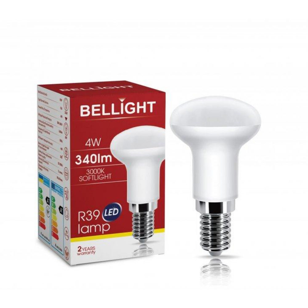 Лампа світлодіодна LED R39 220/4W E14 3000K