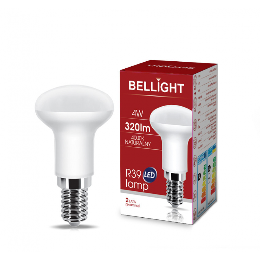 Лампа світлодіодна LED R39 220/4W E14 4000K