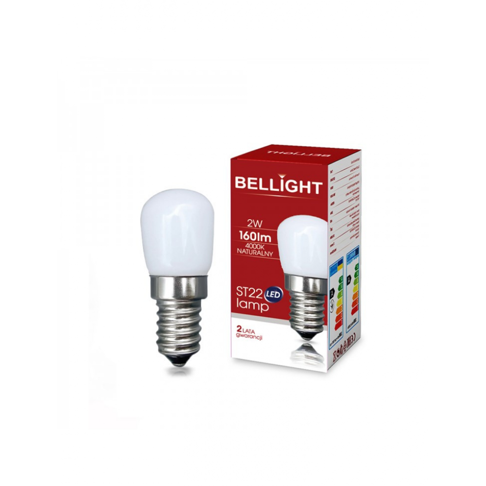 Лампа світлодіодна для холодильників, швейних машин LED  ST 220/2W E14 4000K