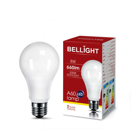 Лампа світлодіодна LED A60 220V/10W E27 6500