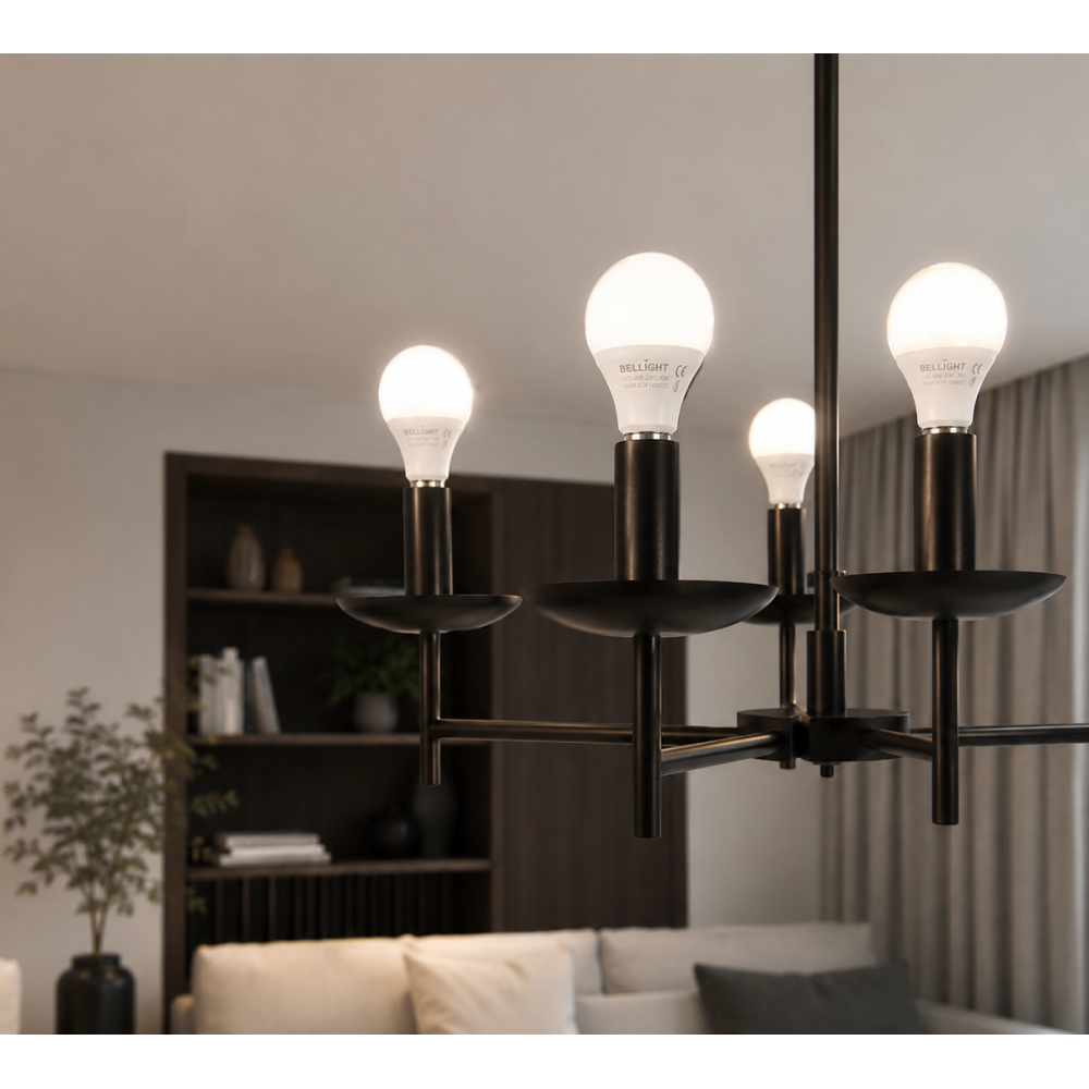 Лампа светодиодная LED G45 230V 5W E14 3000K