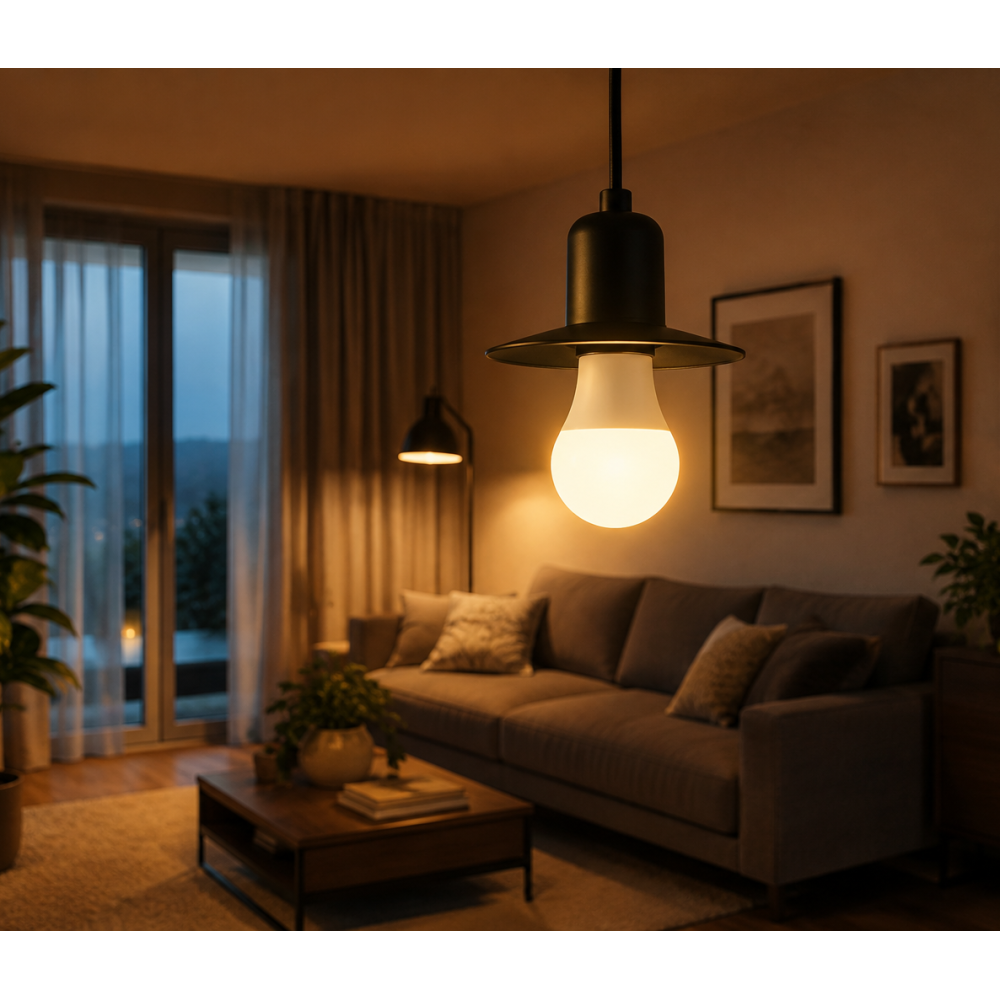 Лампа светодиодная LED G45 230V 5W В22 3000K