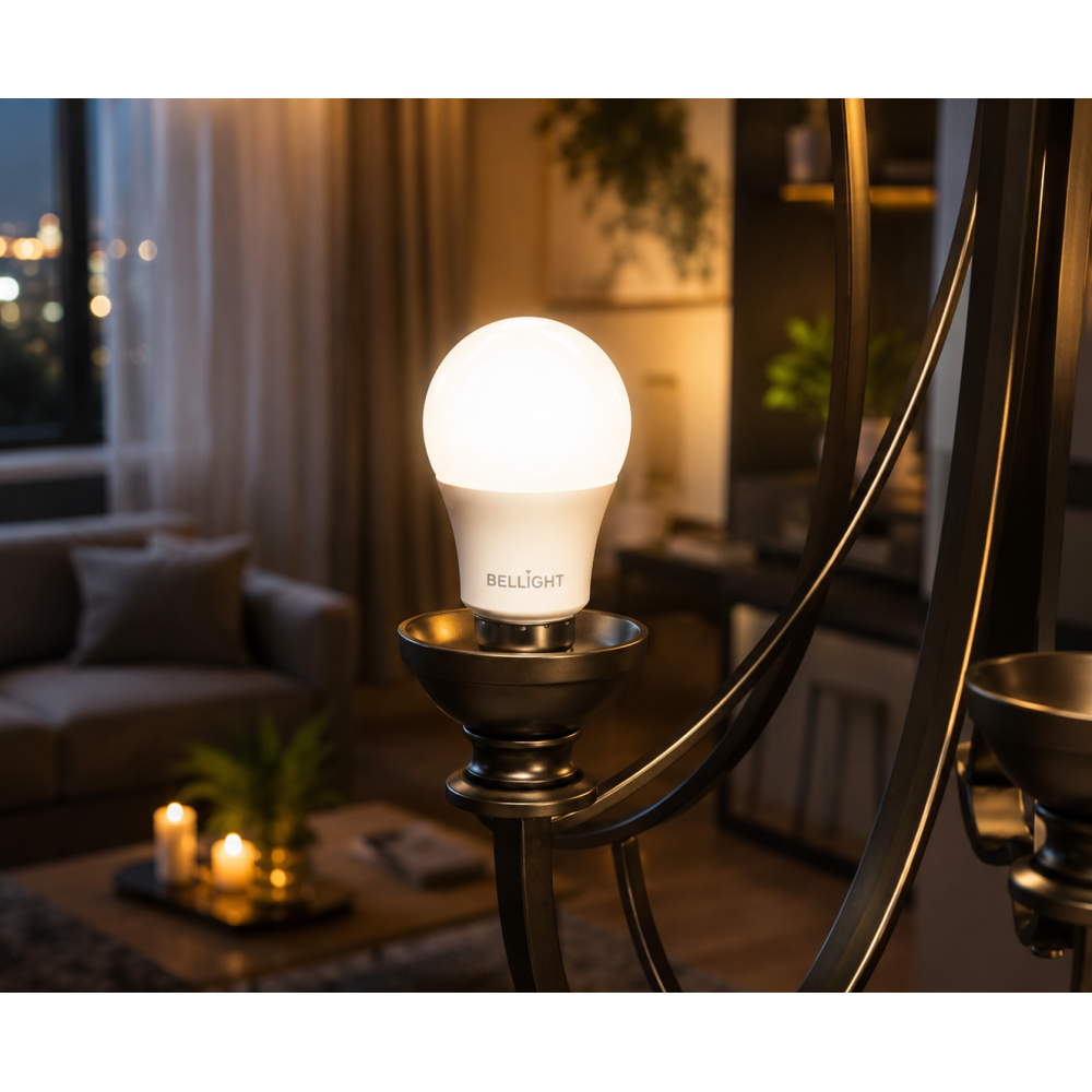 Лампа светодиодная LED G45 230V 5W E27 4000K