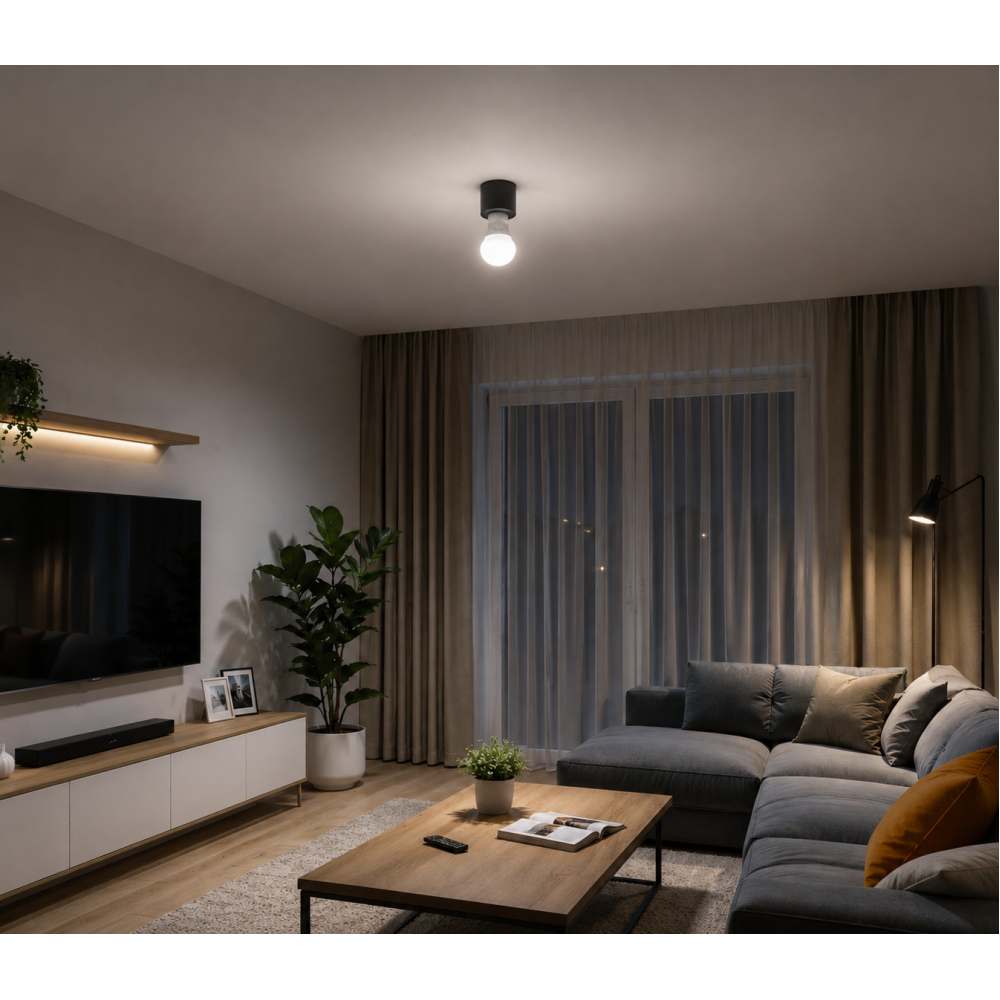 Лампа светодиодная Bellight LED A60 220V 12W E27 6500K
