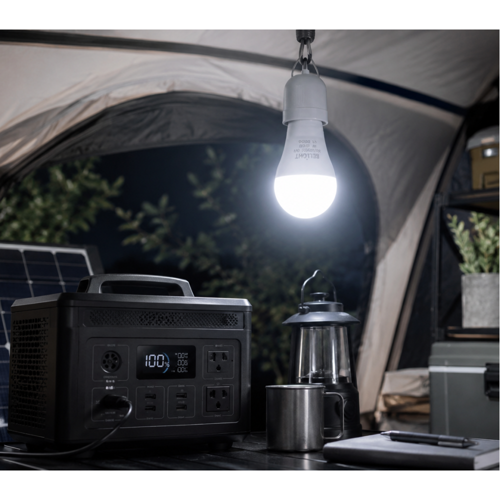 Лампа низьковольтна LED A60 12-48V 9W E27 6500K світлодіодна