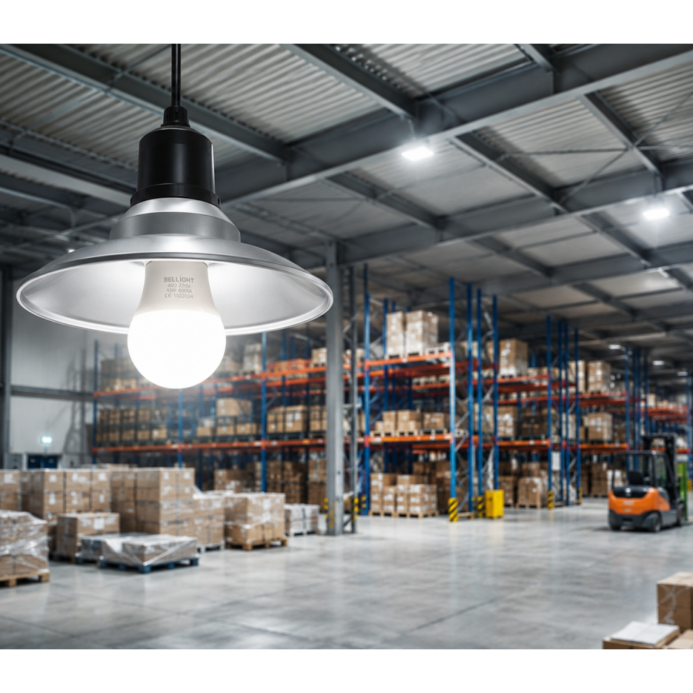 Лампа світлодіодна LED A60 220V 10W E27 4000K