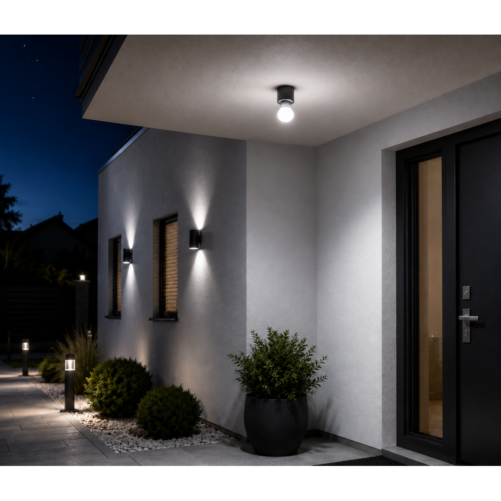 Лампа светодиодная LED A60 220V 8W E27 6500K