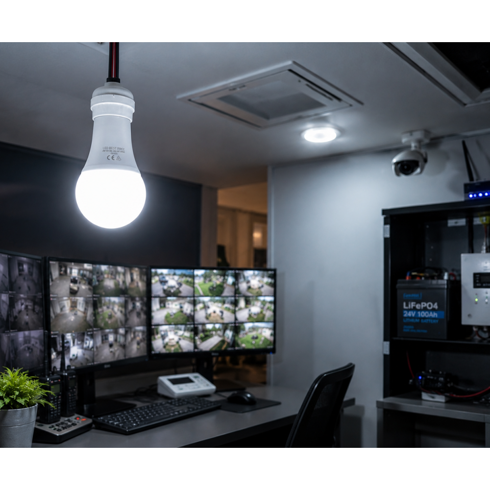 Светодиодная лампа низковольтная LED A60 24-48V 5W E27 4000K Best Price