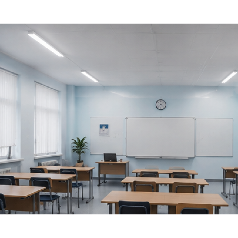 Лампа светодиодная линейная LED T8 230V 9W G13  6500K одностороннее подключение