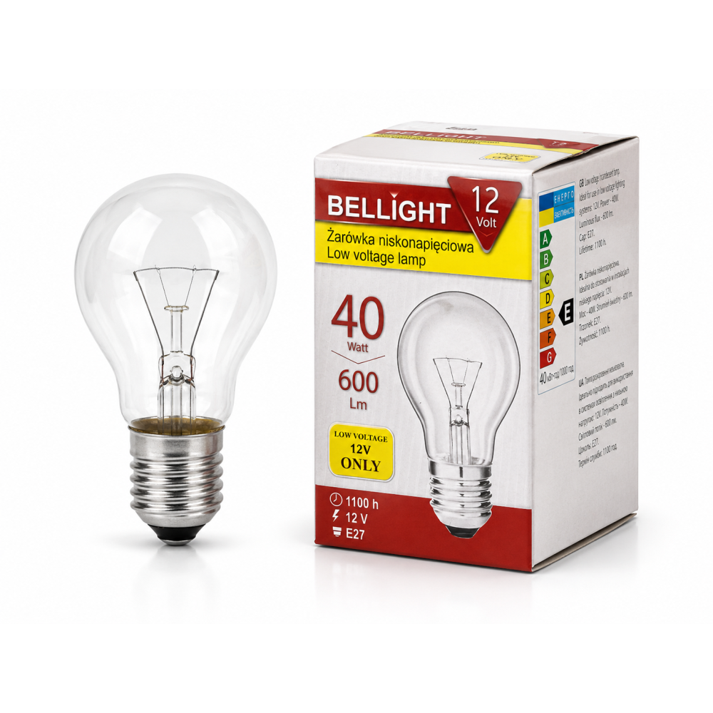 Лампа низковольтная 12В 40W Е27